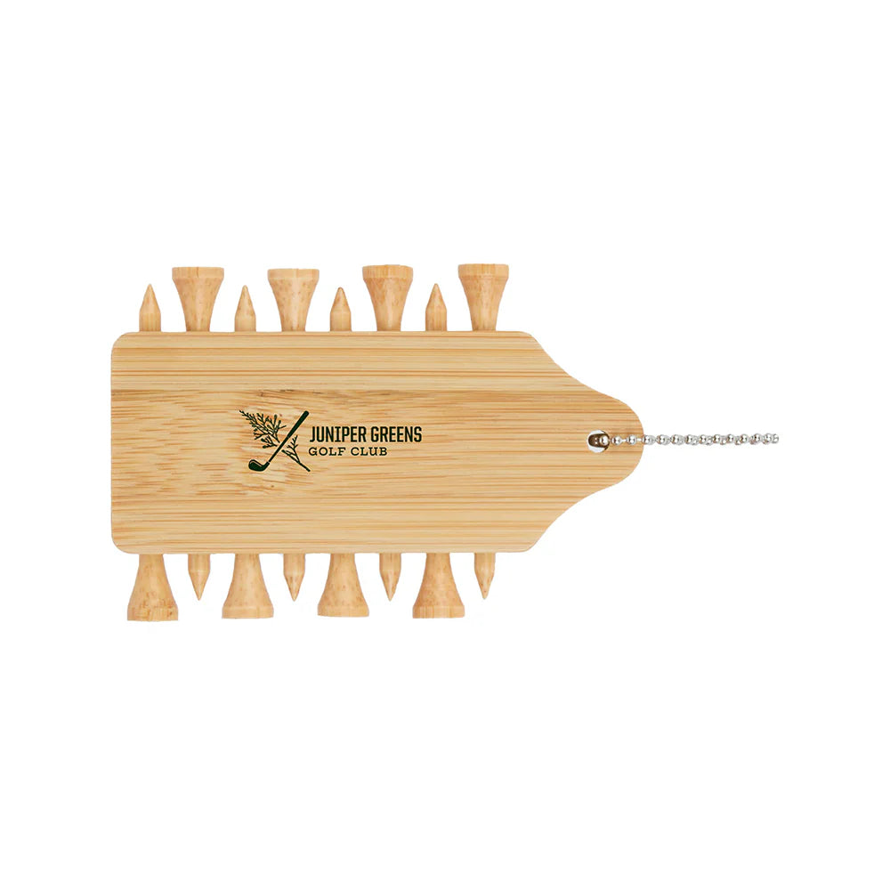 Bamboo Golf Tee Holder
