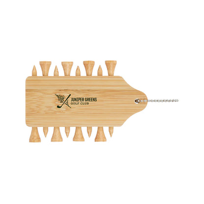 Bamboo Golf Tee Holder