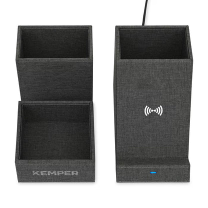 Recycled Charging Desk Organizer