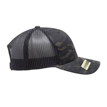 Load image into Gallery viewer, Yupoong Retro Trucker MULTICAM® Snapback

